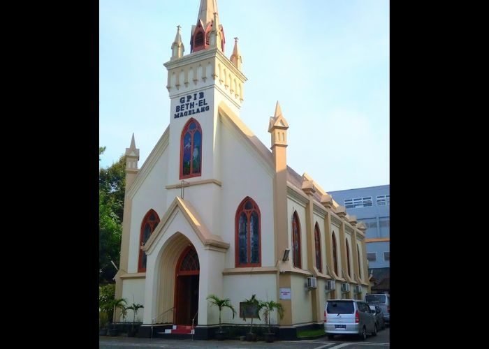 Jejak Bangunan Sejarah: GPIB Beth-El Magelang, Megahnya Gedung Gereja Bersejarah di Pusat Kota