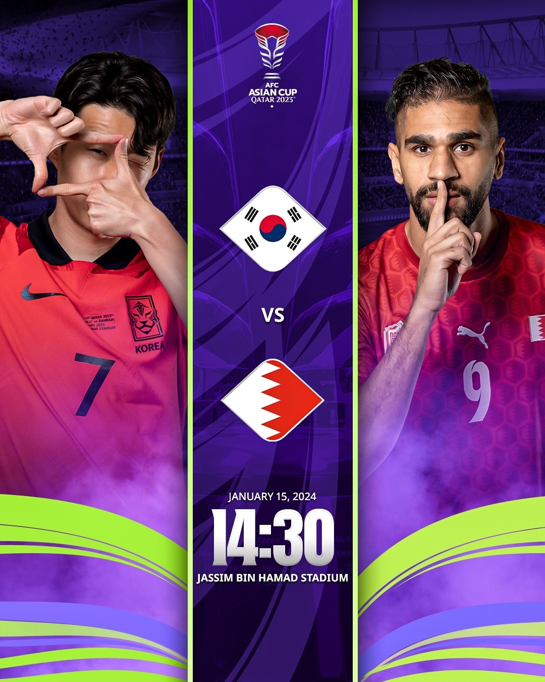 LIVE STREAMING Korea Selatan vs Bahrain di Piala Asia 2023, CEK UPDATE SCORE Babak Pertama Kedua Jadwal Tanding