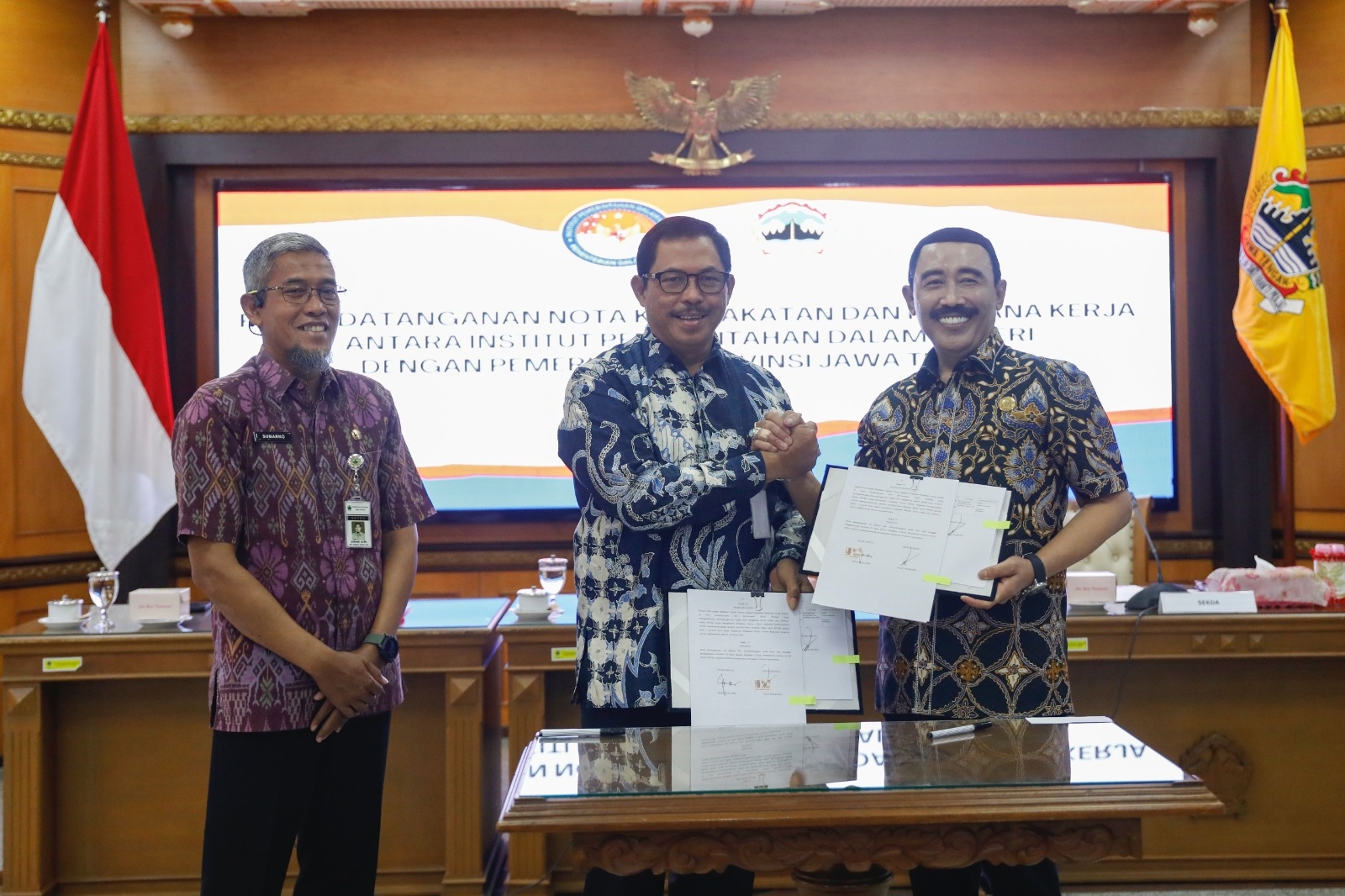 Pemprov Jawa Tengah dan IPDN Berkolaborasi untuk Program Pembangunan Daerah