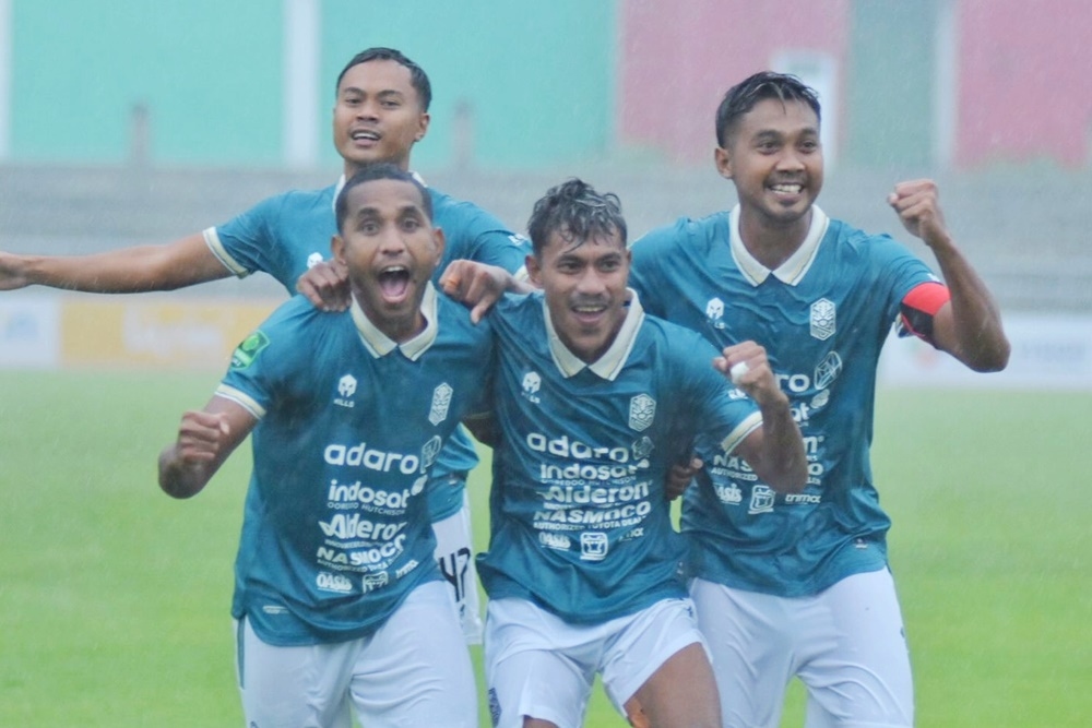 Nusantara United FC Raih Kemenangan Ketiga Beruntun di Playoff Degradasi Liga 2