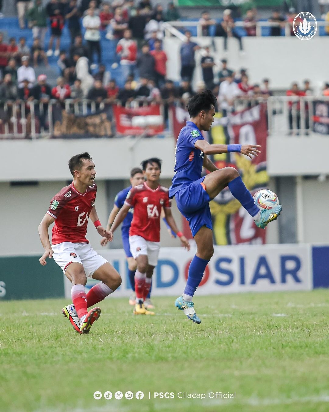 HASIL AKHIR FULL TIME PSCS Cilacap vs Persekat, Menang Siapa? Usai Pemain Tamu Kena Kartu Merah di Playoff Liga 2 Degradasi Hari Ini