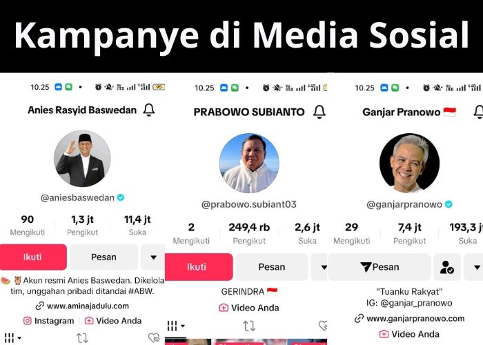 Kampanye Pemilu Melalui Kacamata Mahasiswa Yogyakarta: Media Sosial TikTok vs Media Baliho