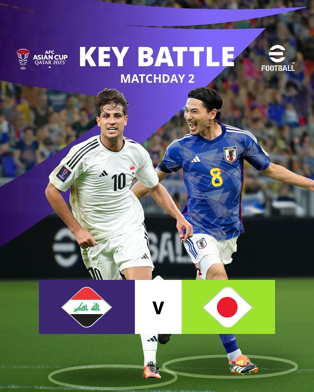 HASIL AKHIR Irak vs Jepang di Piala Asia 2023, MENANG SIAPA? Cek Score Babak Pertama Kedua, Siaran Langsung di iNewsTV