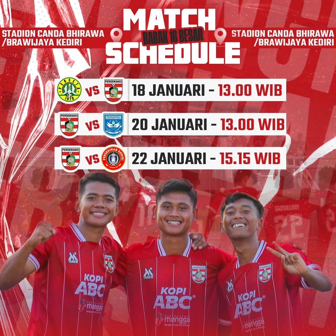 Persewangi Banyuwangi Menang WO, Usai Probolinggo FC Persipro Didiskualifikasi ? Cek Update Babak 16 Besar Liga 3 Jatim
