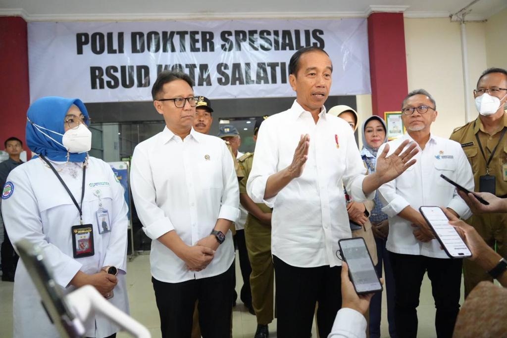 Kunjungan Kerja di Salatiga Jawa Tengah, Presiden RI Pastikan Pelayanan Kesehatan Berkualitas bagi Peserta JKN