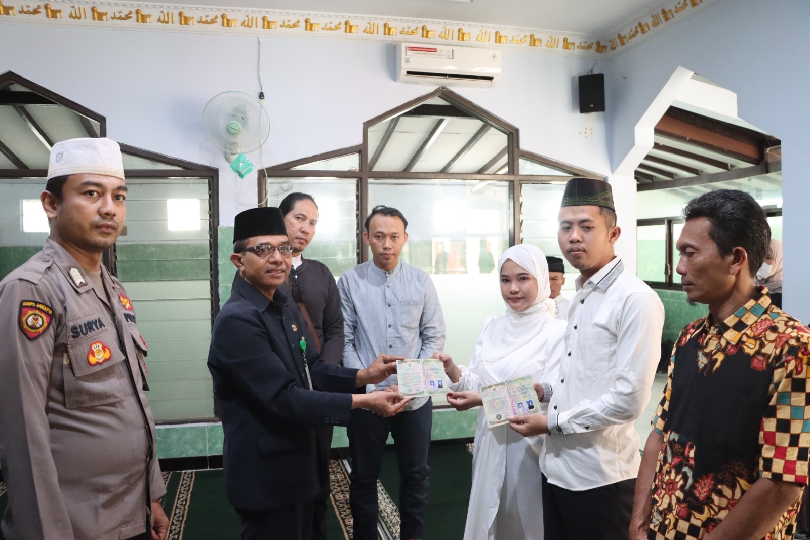 Polresta Surakarta Fasilitasi Tahanan Melangsungkan Akad Nikah