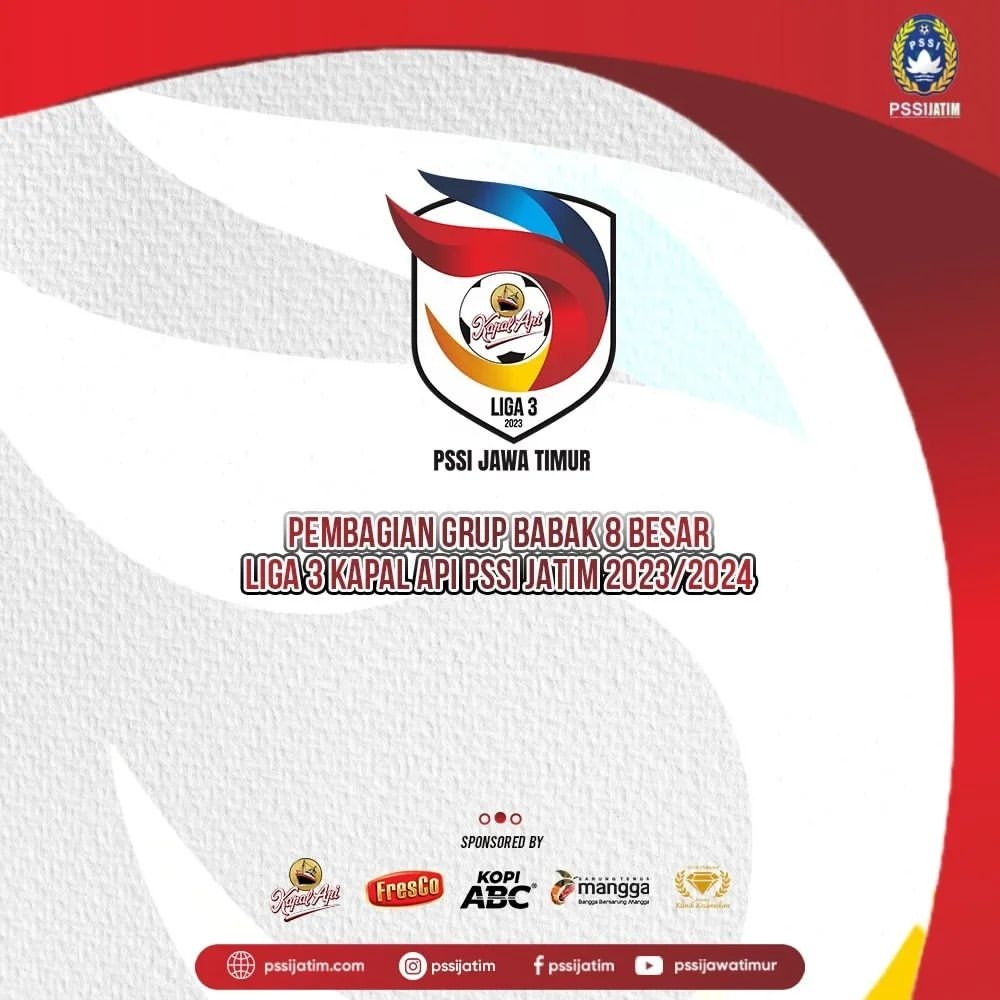 Liga 3 Jatim Babak 8 Besar, Berikut Pembagian Grup
