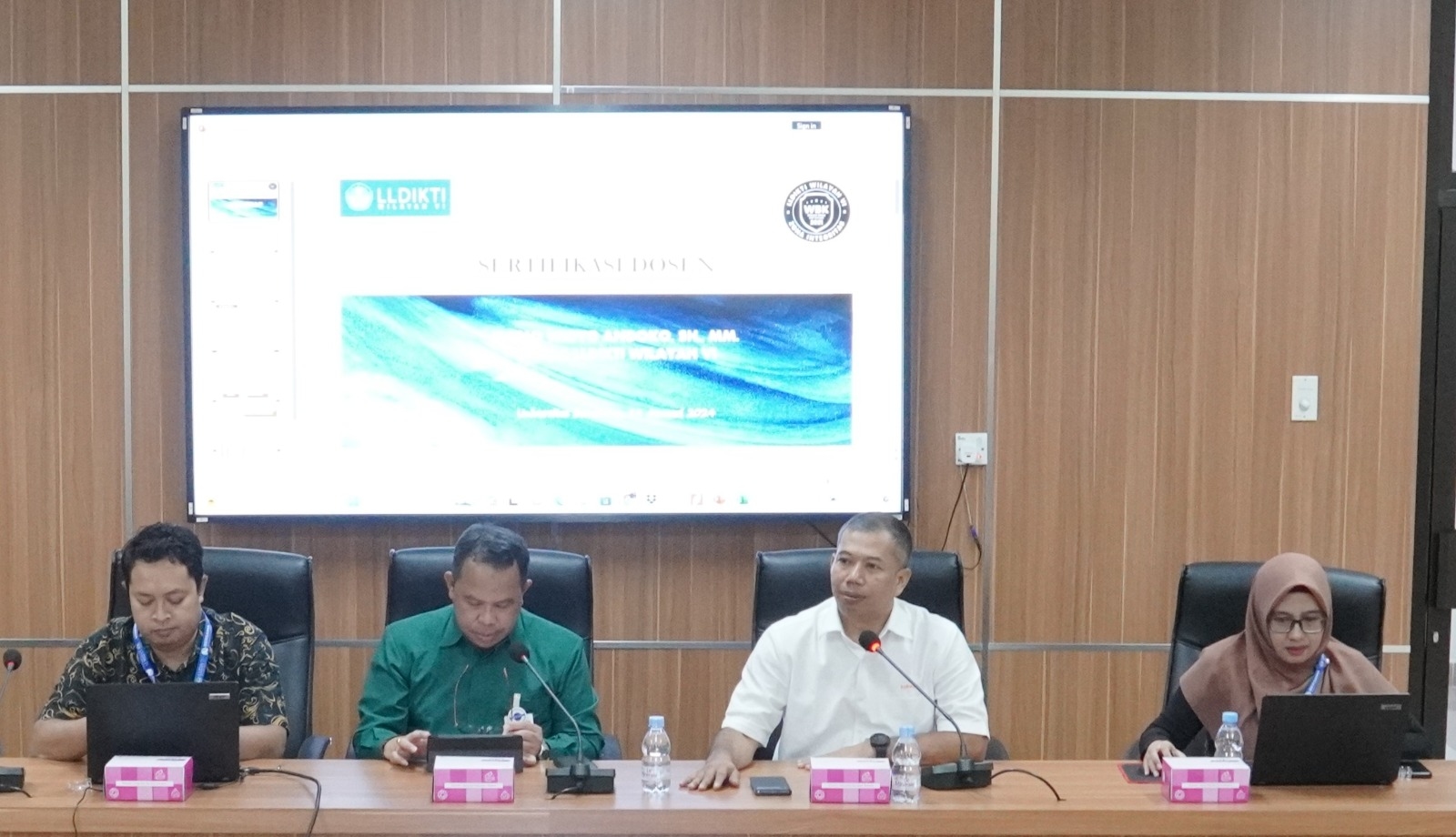 Kepala LLDikti VI Dorong Dosen USM Bersertifikasi
