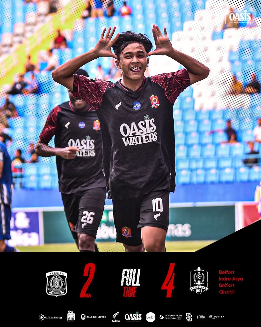 UPDATE Klasemen Grup C Liga 2, Persijap Pesta Gol Persipa Lolos Degradasi, Sulut United Temani Persiba Turun Kasta