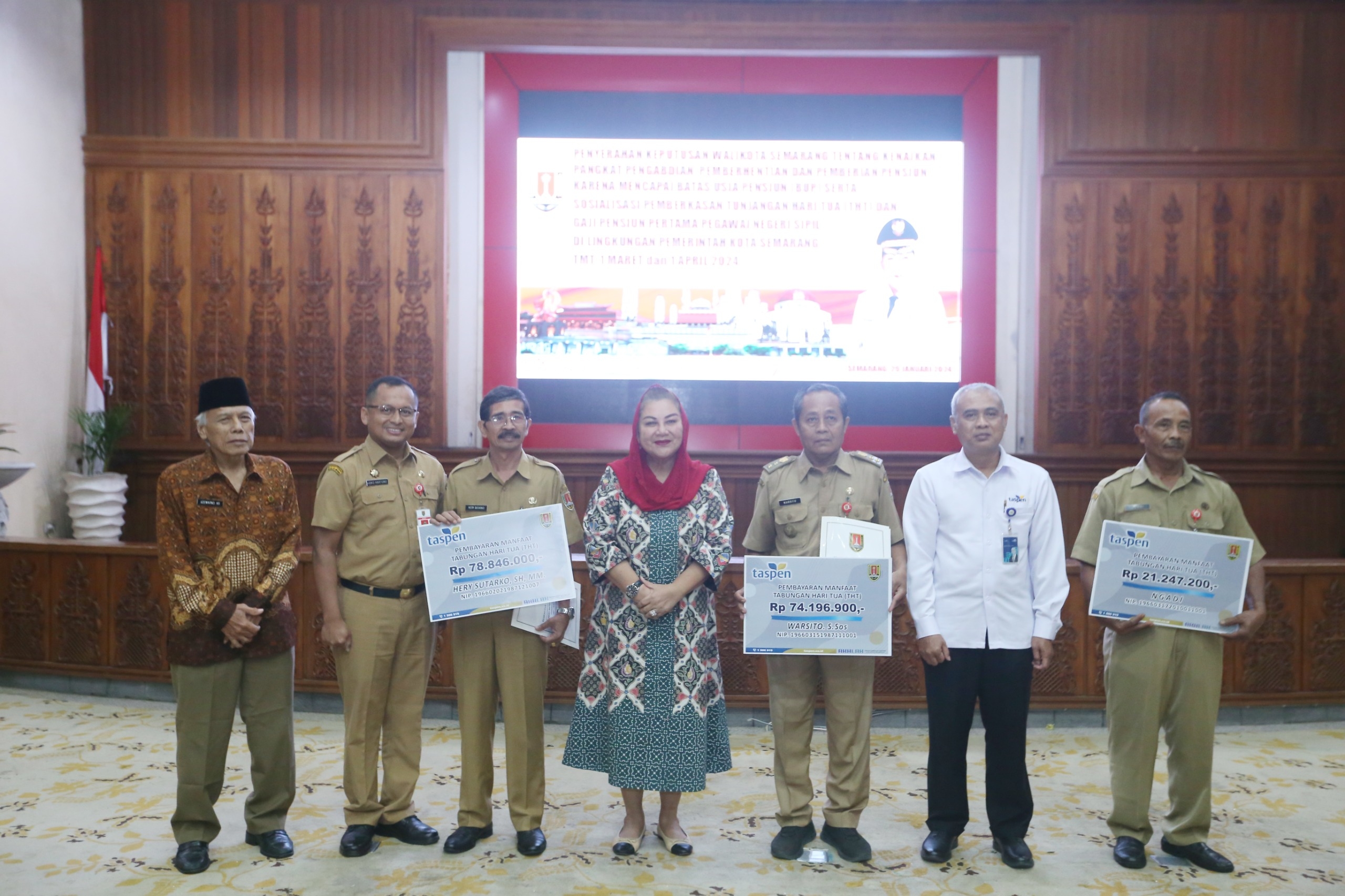 109 Pegawai Pemkot Semarang Pensiun, Mbak Ita: Terima Kasih Atas Dedikasinya