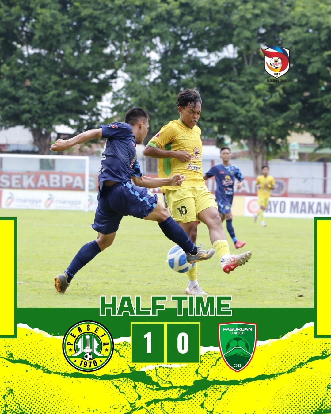 Comeback Hebat Pasuruan United: Merebut Kemenangan dari Perseta1970 di Liga 3 Jatim