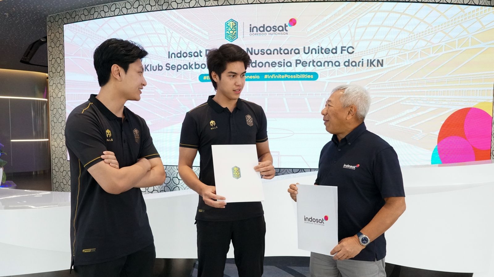 Indosat Ooredoo Hutchison Mendukung Nusantara United FC: Mengangkat Talenta Muda Indonesia di Dunia Sepak Bola