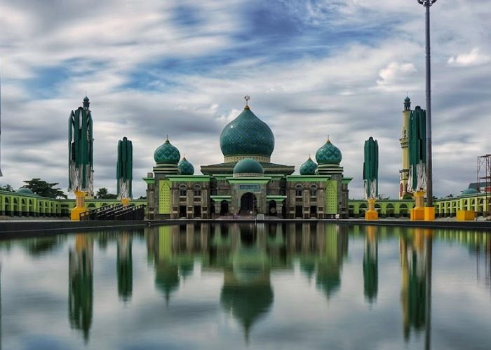 Eksplorasi Keindahan Sejarah dan Keagungan Arsitektur Masjid Agung An Nur di Pekanbaru