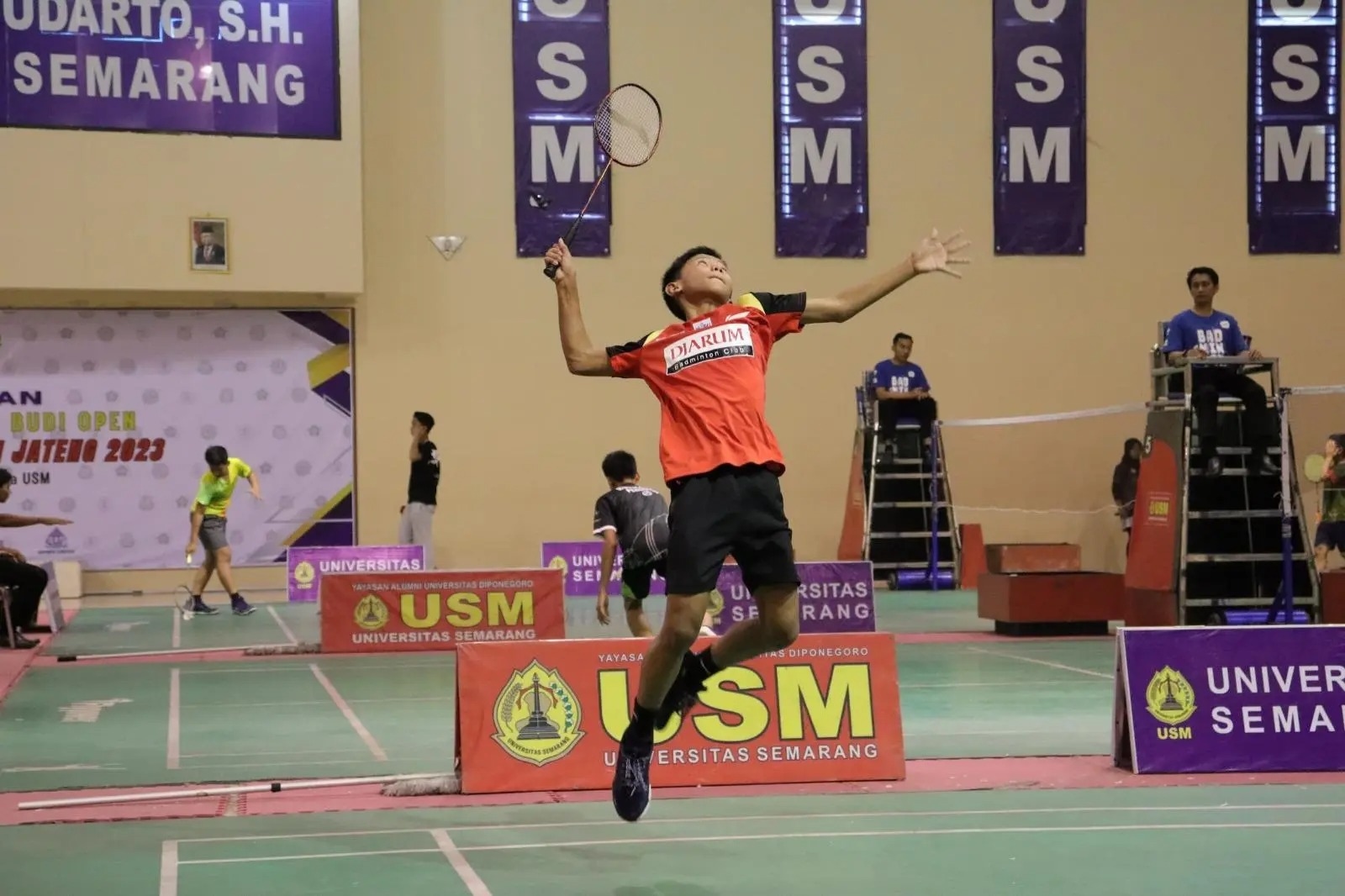 Kejuaraan Bulu Tangkis Piala Rektor USM 2024 Dibuka Se-Jateng