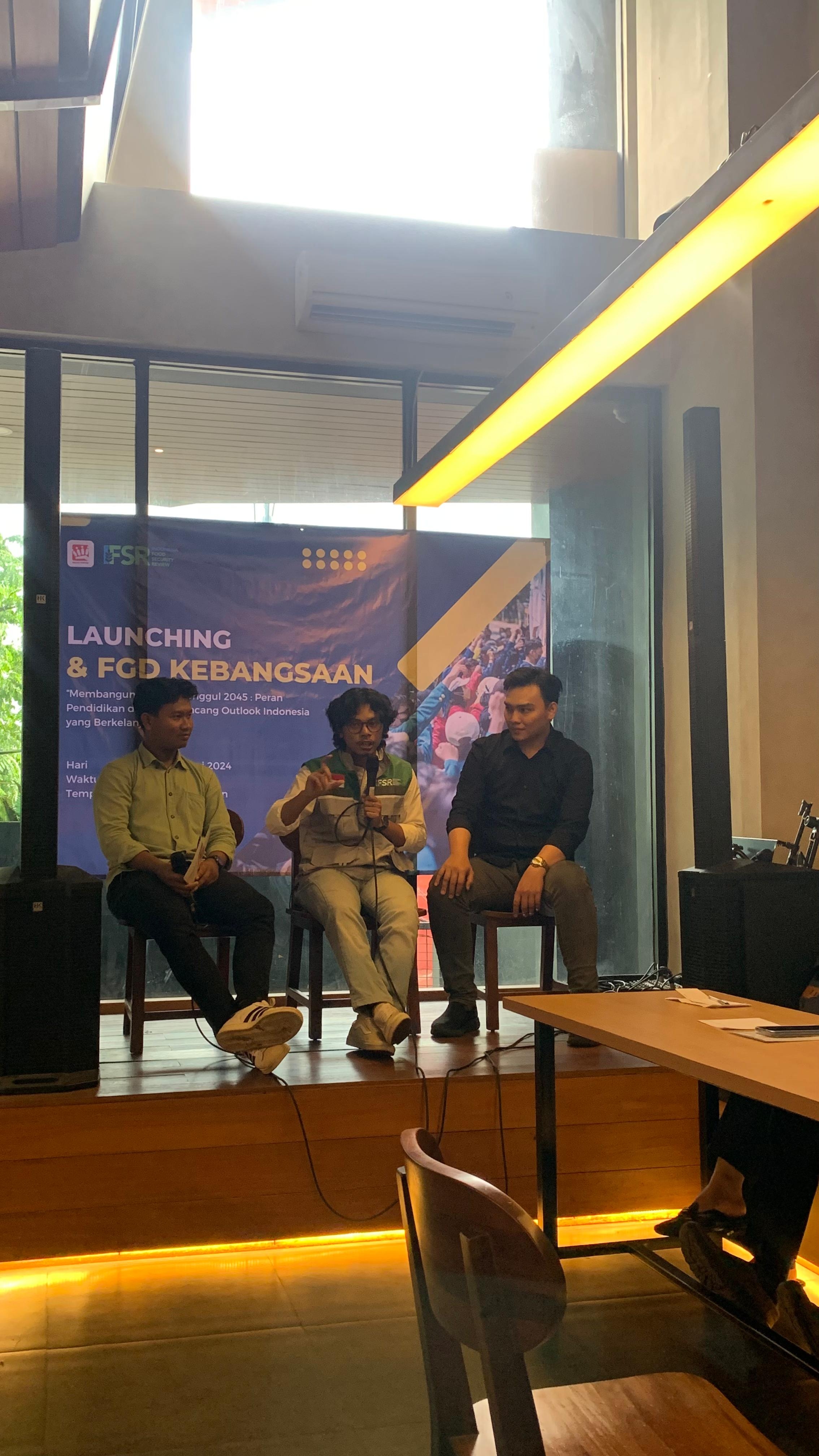 Diskusi Membangun Generasi Unggul 2045, IFSR Memperdalam Peran Pendidikan dan Gizi bagi Masa Depan Indonesia