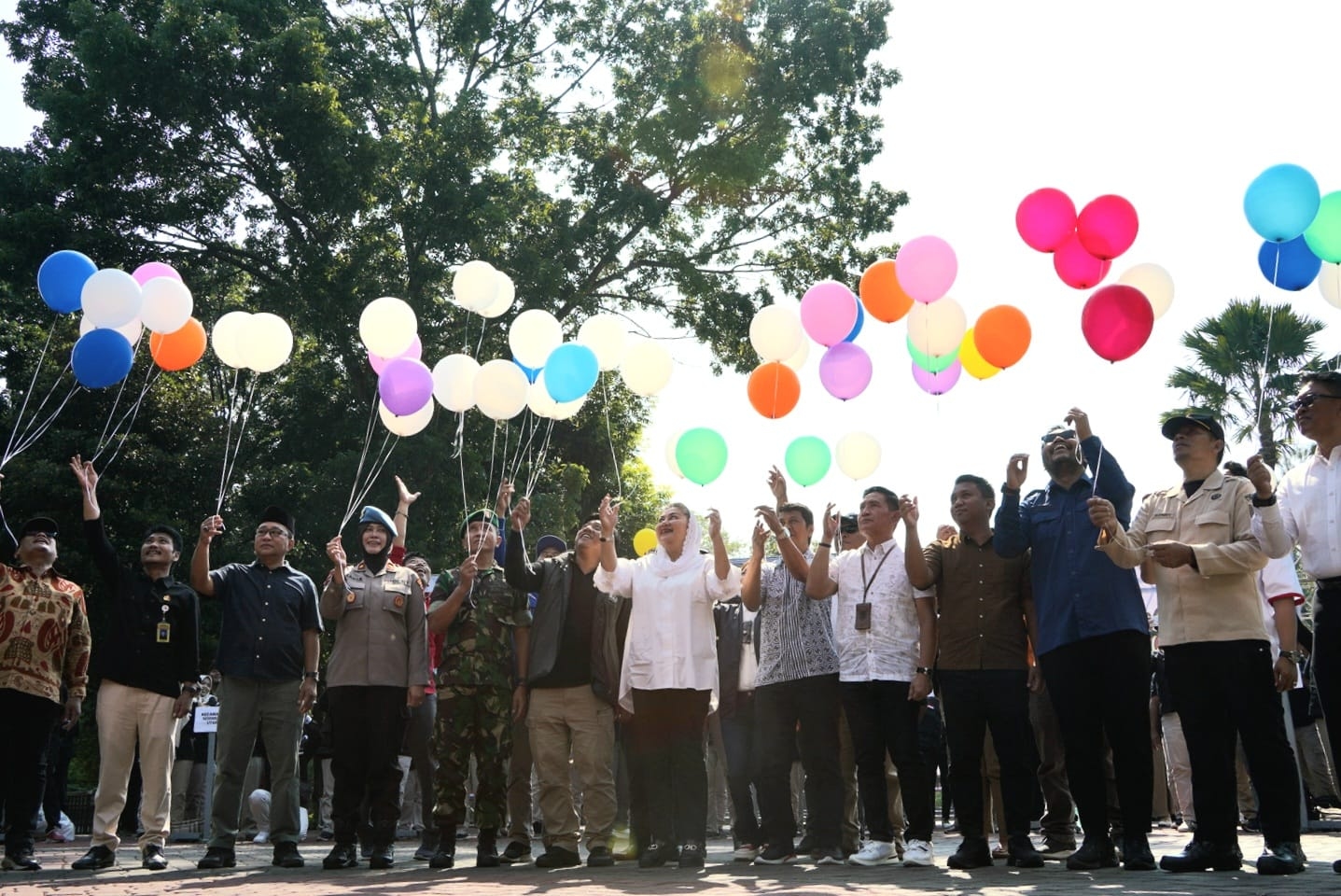 Hadiri Apel Siaga Pengawasan Pemilu di Kota Semarang, Ini Pesan Mbak Ita