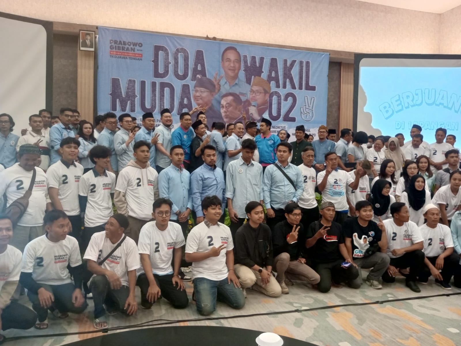 Doa Bersama Warnai Penutupan Kampanye Prabowo-Gibran