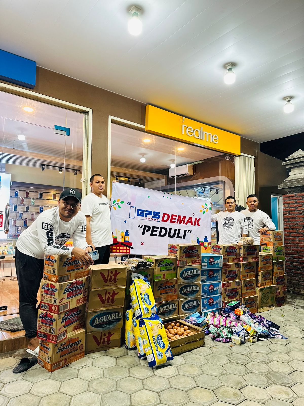 GPS Group Kirim Bantuan untuk Korban Banjir Demak