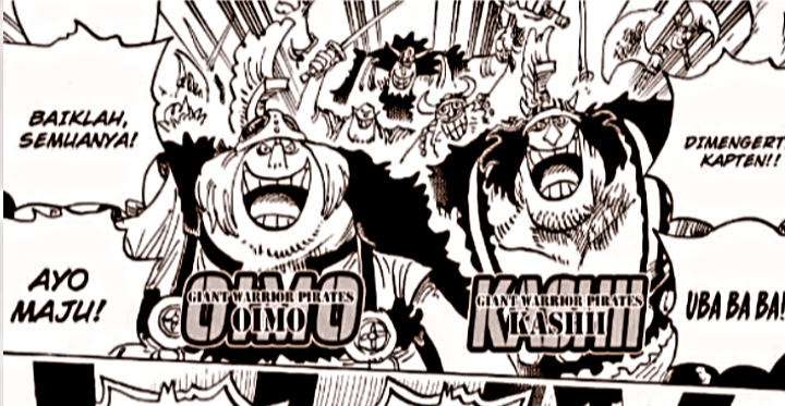 Bajak Laut Raksasa Elbaf Perkenalan Anggota Baru di One Piece Chapter 1107, Mereka Juga Teman Luffy di Arc Enies Lobby