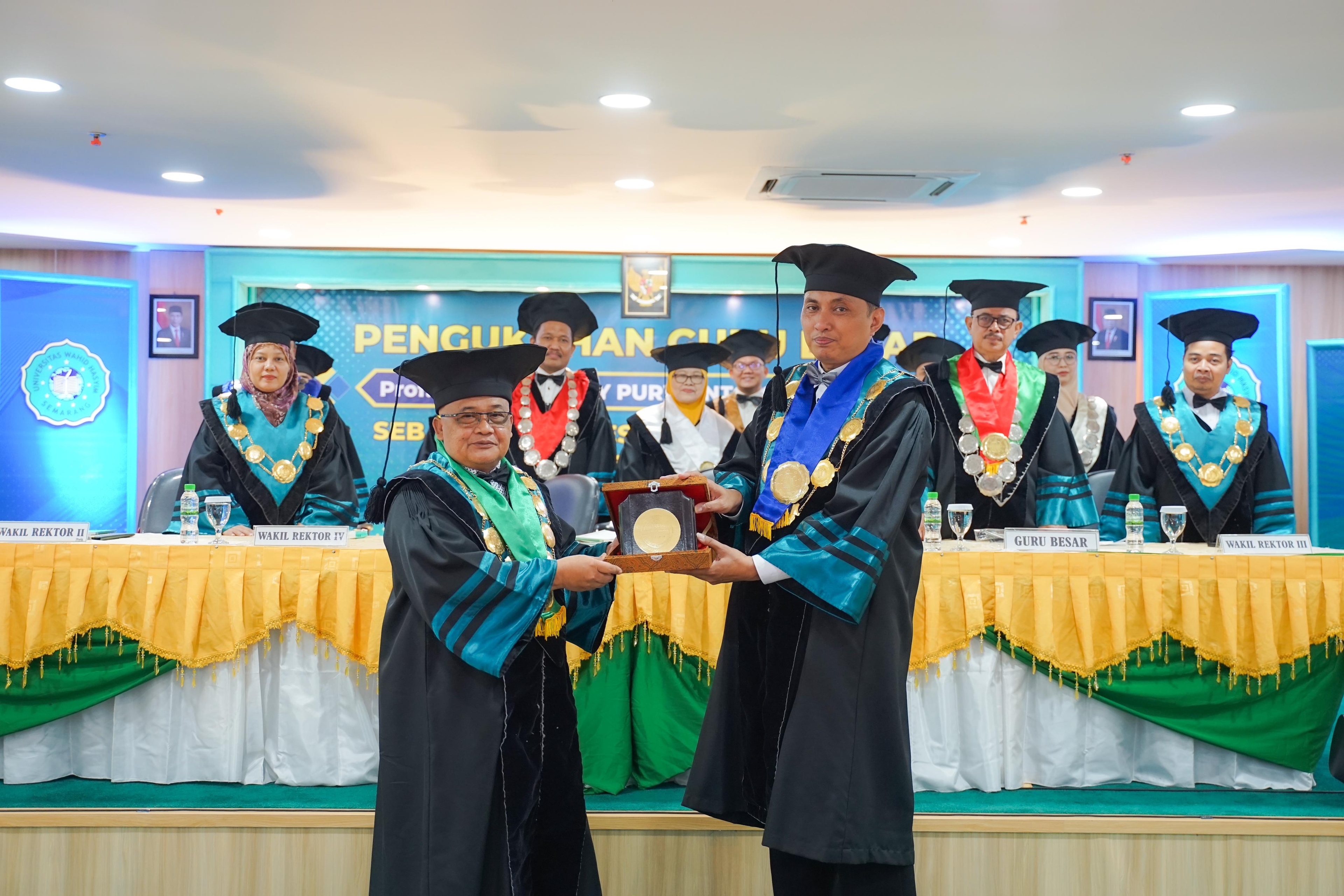 Unwahas Kukuhkan Guru Besar Bidang Teknik Mesin, Terapkan Spiritualisasi Ilmu Pengetahuan Modern