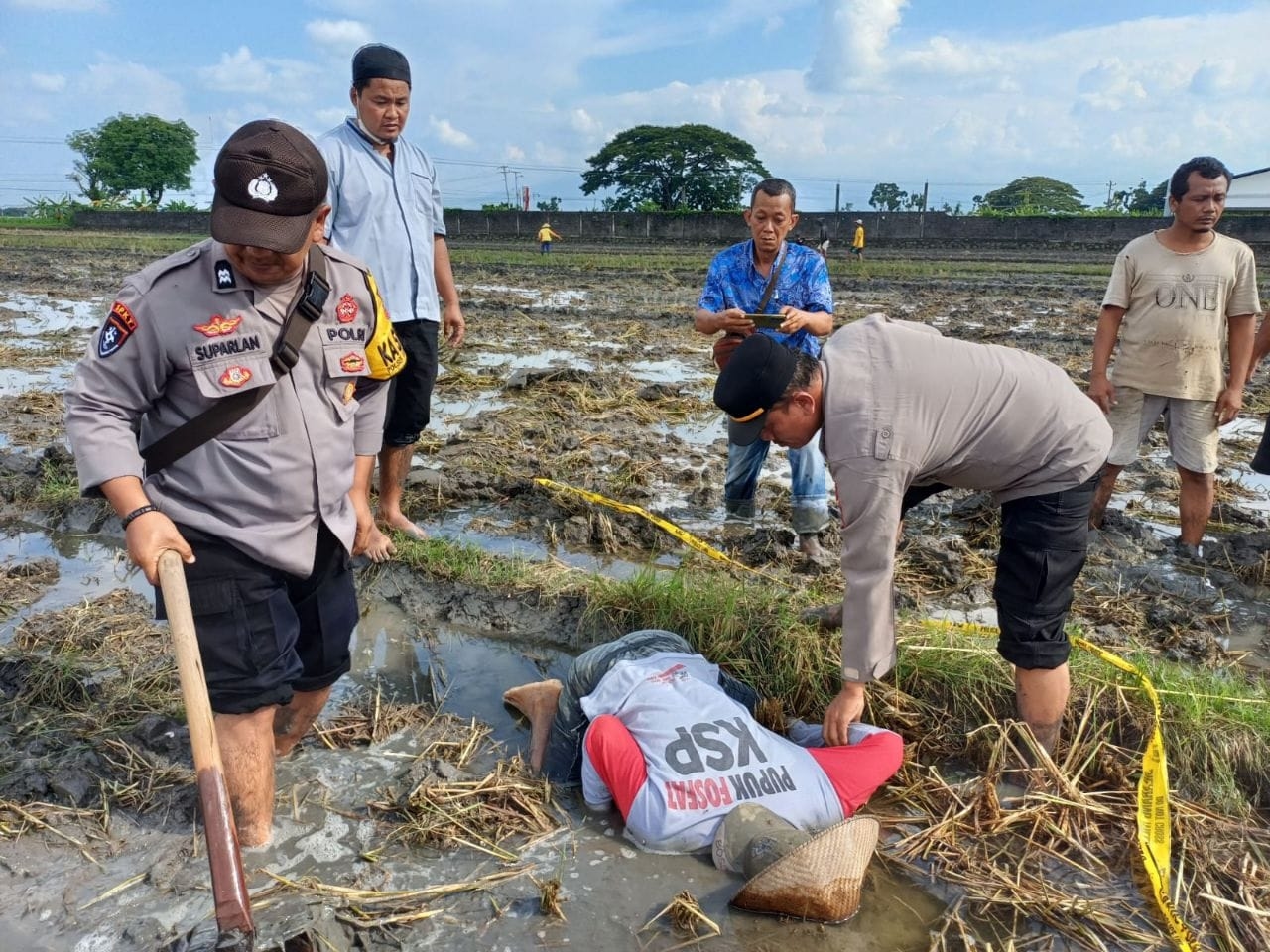 Seorang Kakek Meninggal di Sambungmacan Sragen Dalam Posisi Seperti Sujud