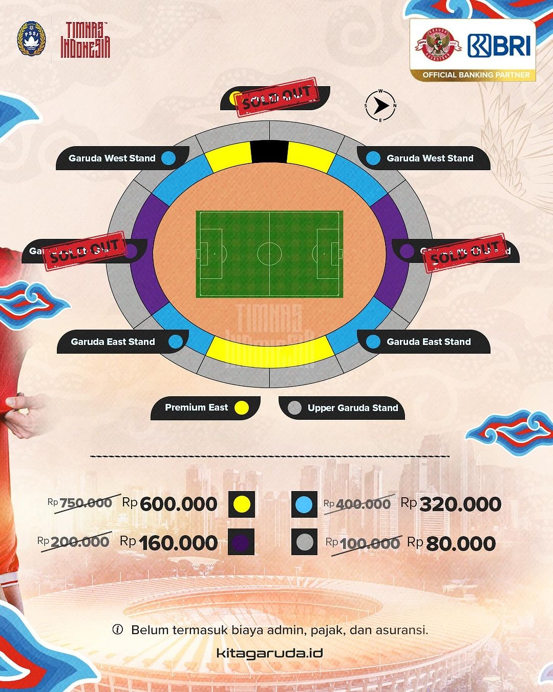 Antusiasme Tinggi, Tiket Presale Indonesia vs Vietnam Habis Terjual!