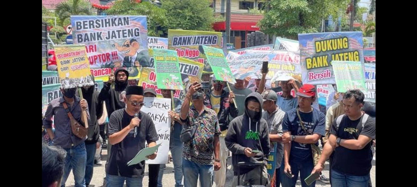 Bank Jateng Didemo Sekumpulan Massa, Tindaklanjut Laporan IPW ke KPK