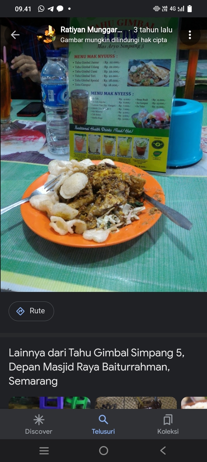 Rekomendasi Kuliner Ramadhan: Tahu Gimbal Simpang Lima, Kuliner yang Wajib Dicoba di Kota Semarang