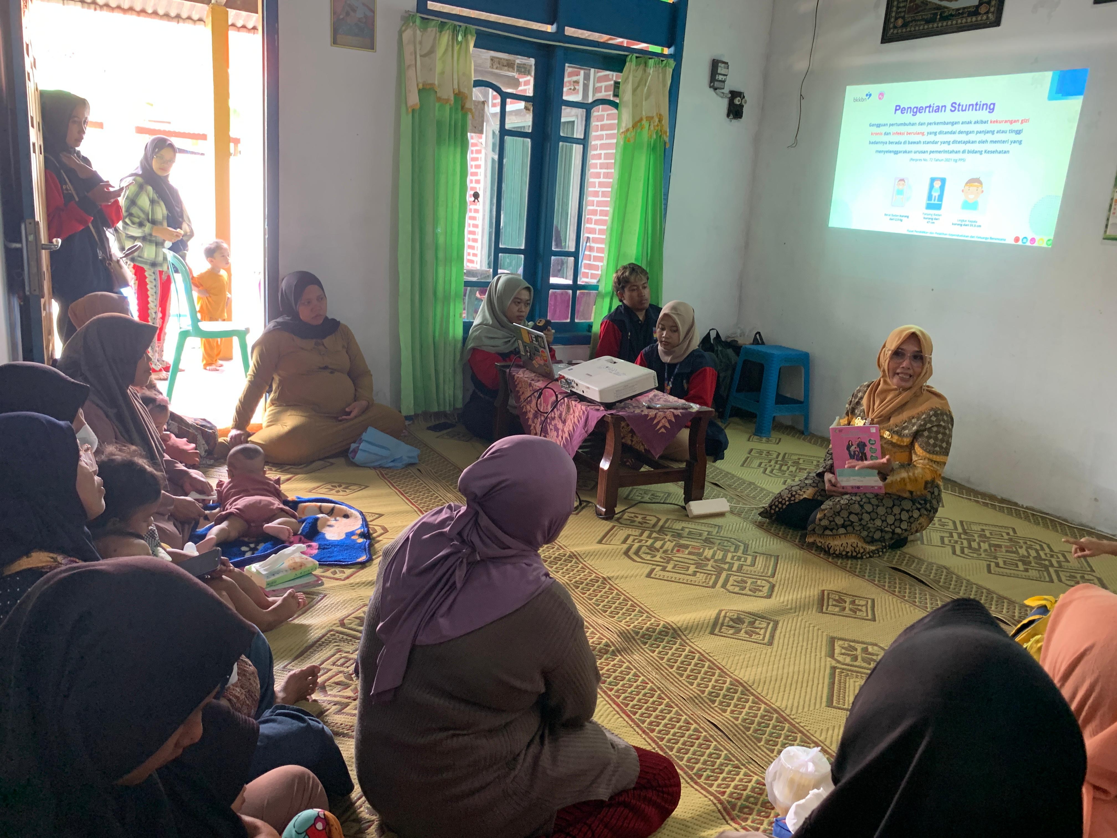 Mahasiswa KKN UPGRIS Gelar Sosialisasi Pencegahan Stunting dan Pembagian PMT di Srumbung Bergas Kidul