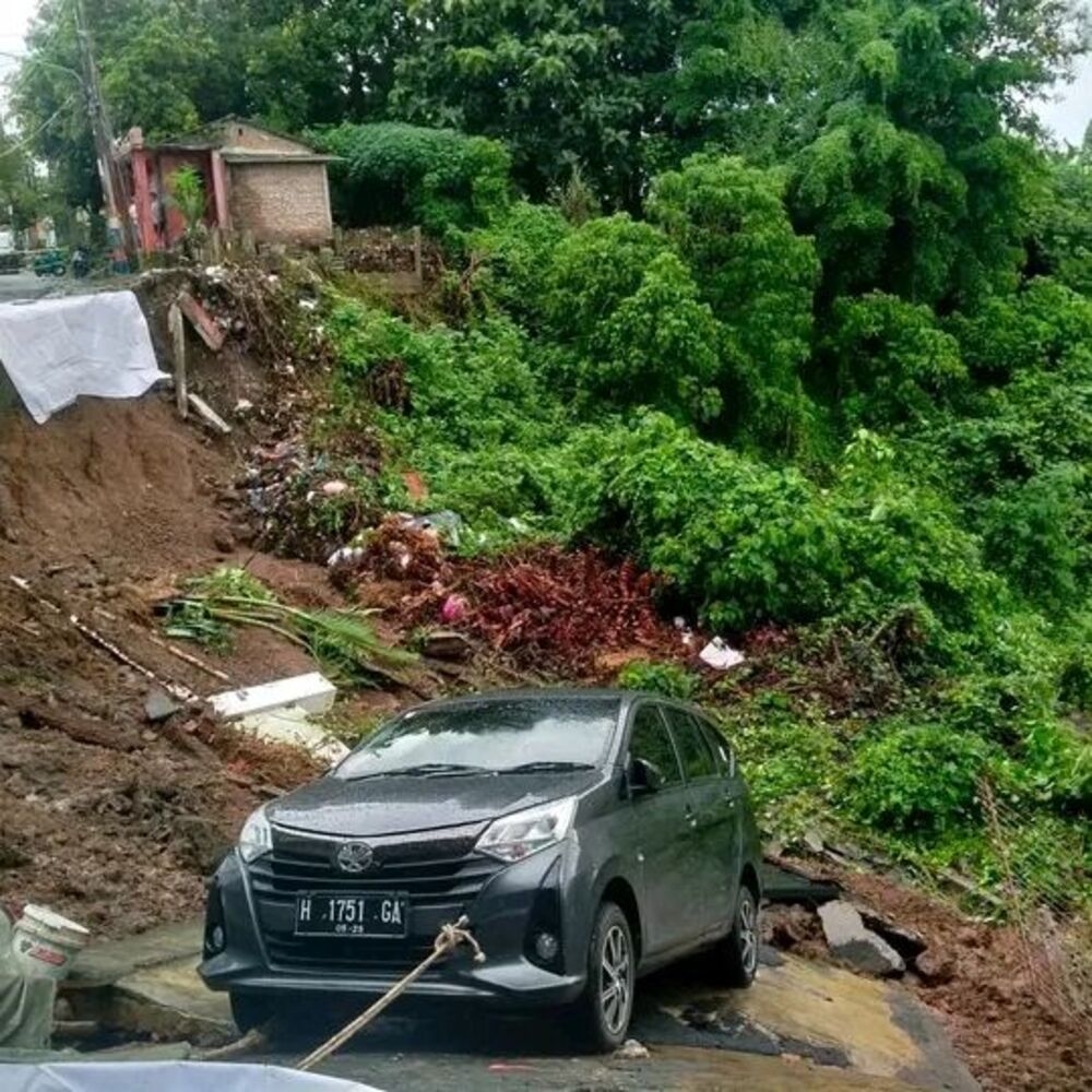Longsor di Sendangmulyo, Empat Keluarga Terdampak