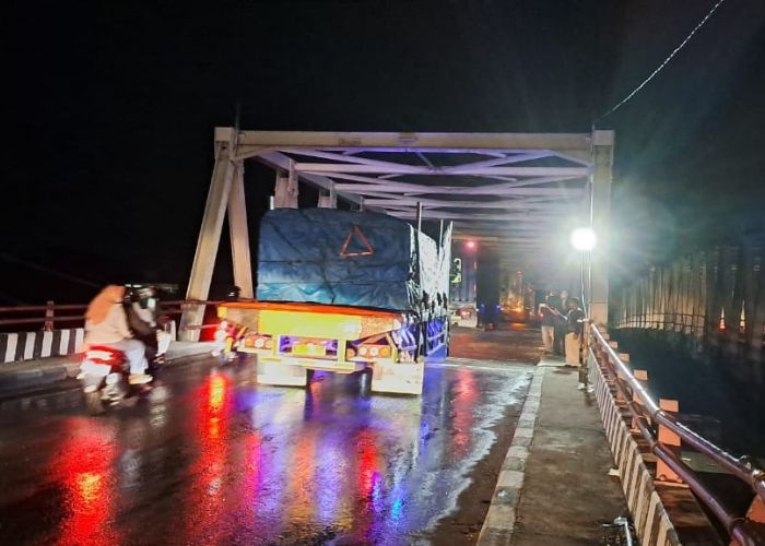 Penanganan Kerusakan Pada Jembatan Comal B Telah Selesai, Lalu Lintas Kembali Normal
