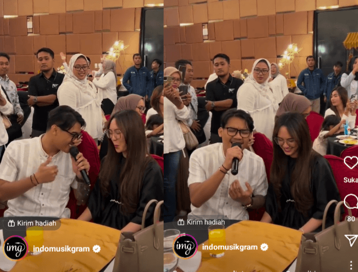 Momen Gilga Sahid Nyanyikan Lagu dari One Ok Rock di Hadapan Happy Asmara, Tatapannya Itu Loh…