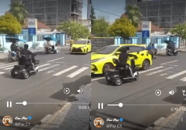 Terekam Kamera Warga, Emak-Emak yang Viral Naik Sepeda Listrik Melawan Arus Lalin Berulah Lagi