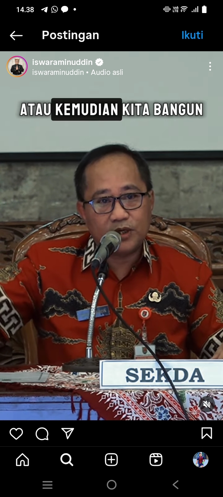 Banjir Semarang; Iswar Aminuddin Tegaskan Kondisi Lingkungan Kota Semarang Sudah Parah