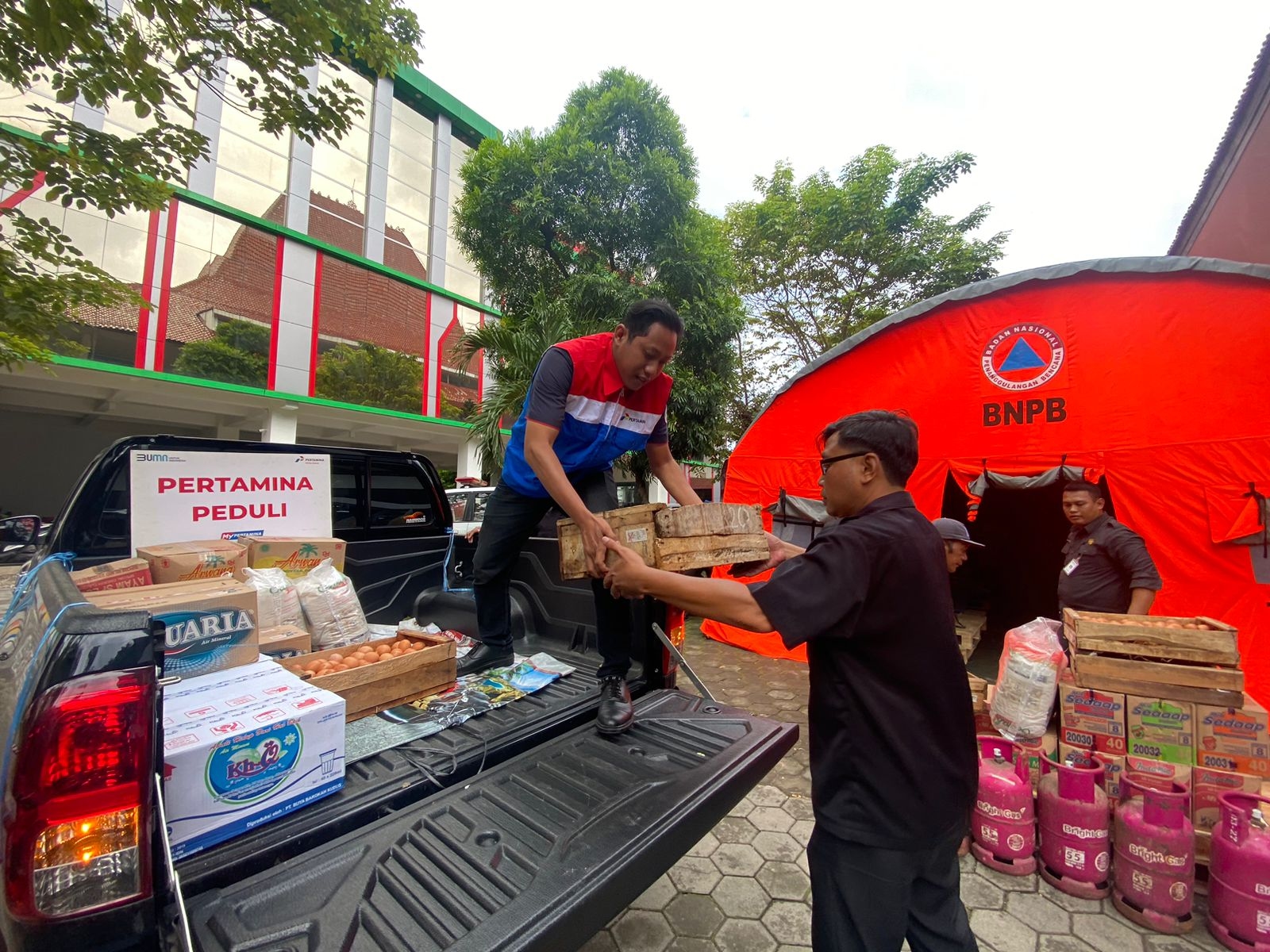 Pertamina Peduli Kembali Salurkan Bantuan Banjir di Beberapa Wilayah Utara Jawa Tengah