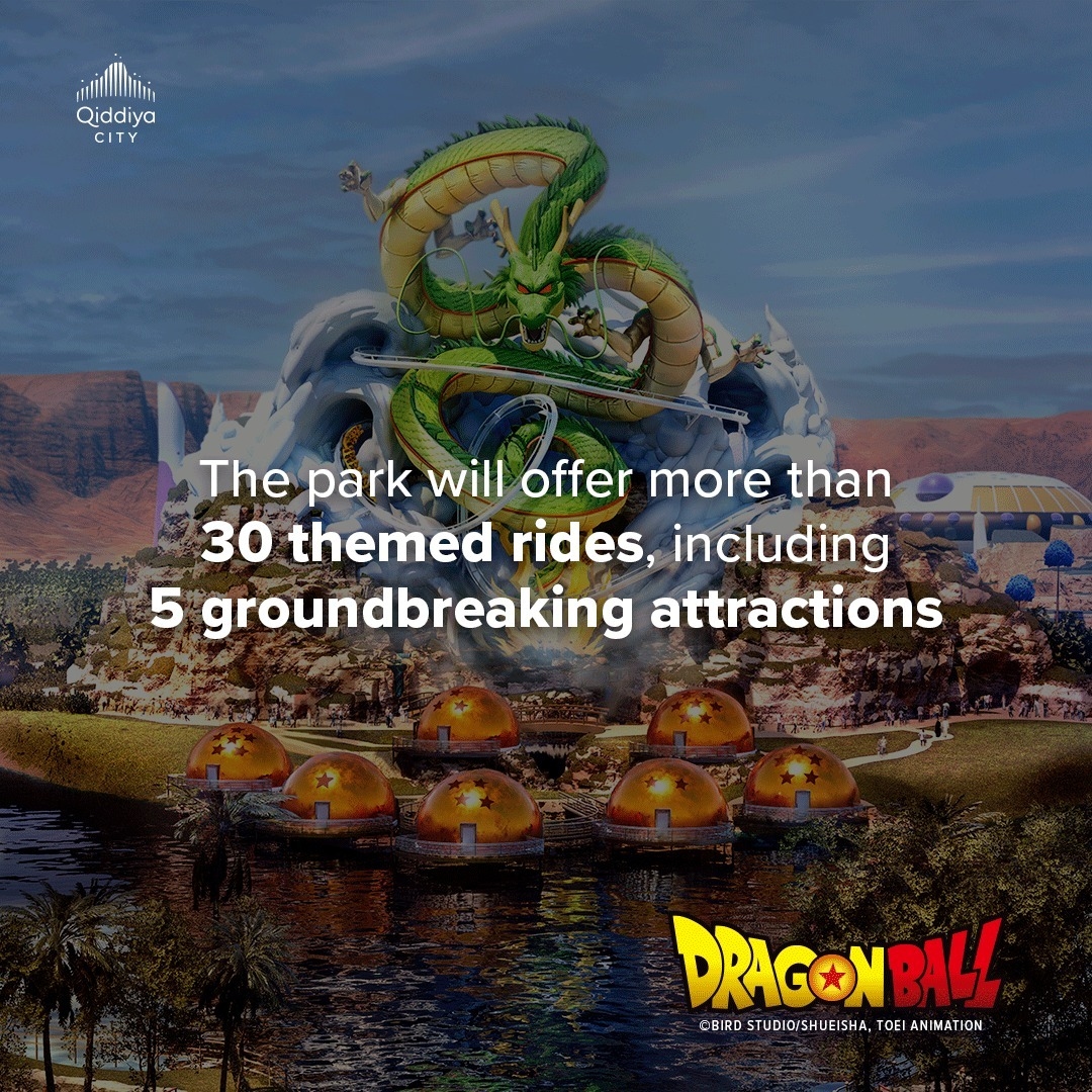 Proyek Ambisius: Taman Hiburan Dragon Ball Pertama di Dunia Akan Dibangun oleh Qiddiya Investment Company di Arab Saudi