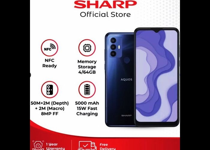 Tertarik Smartphone dengan Fitur Unik? Cobalah Sharp Aquos V6 Plus SH CO4 dengan NFC!