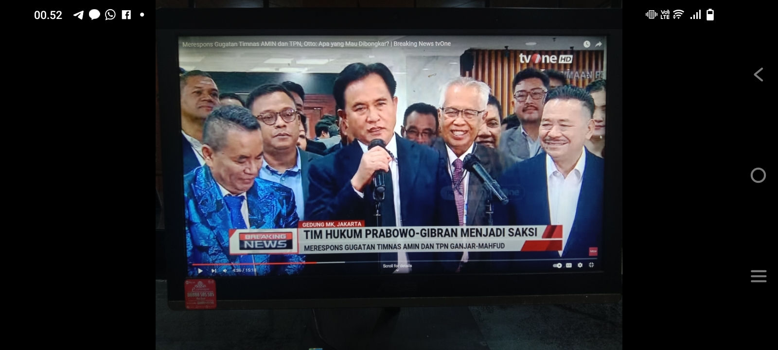 Tim Hukum Prabowo – Gibran Respon Gugatan TImnas AMIN dan TPN Ganjar-Mahfud Soal Dugaan Kecurangan Pemilu di MK