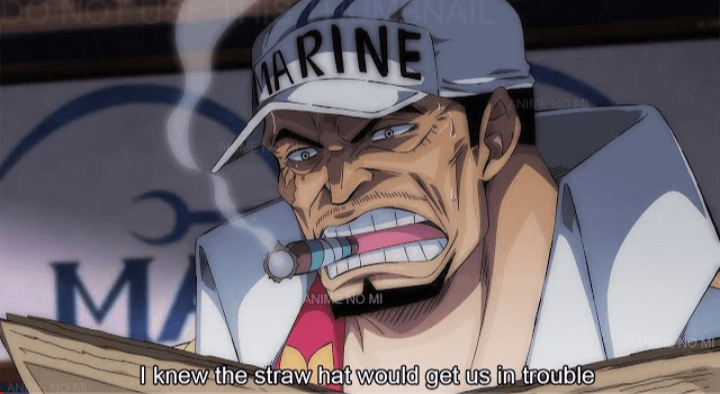 Eiichiro Oda Pernah Bilang Kalau Akainu Jadi Karakter Utama, One Piece Akan Tamat Dalam 1 Tahun