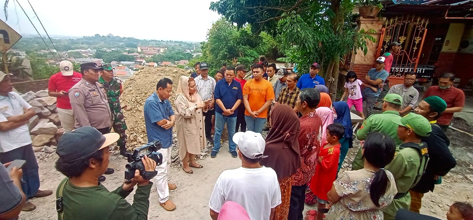 Mbak Ita Minta Penanganan Longsor di Sendangmulyo Semarang Dilakukan Detail dan Komprehensif