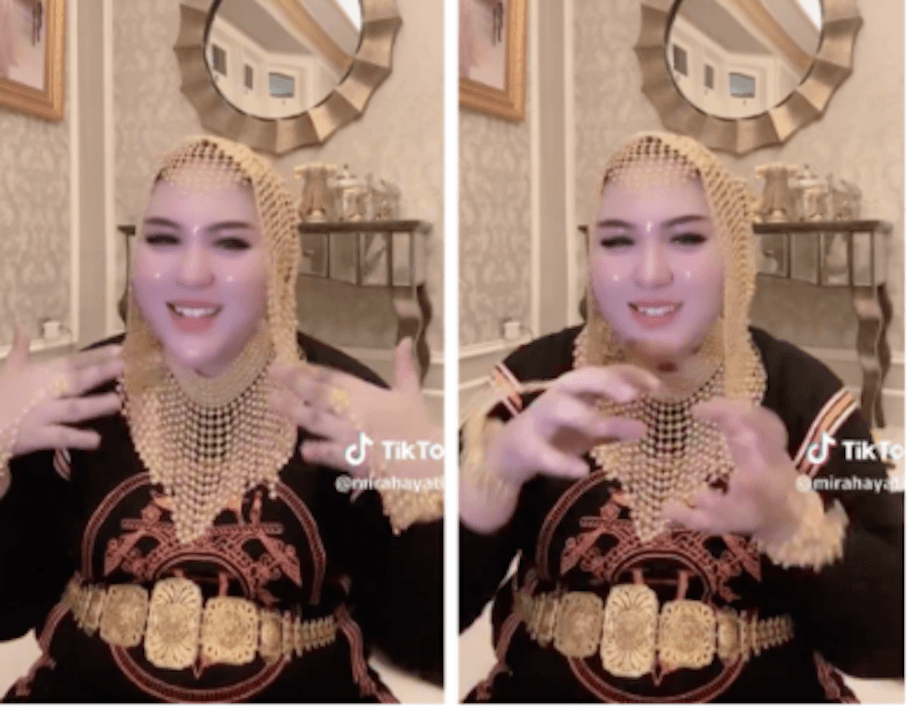Heboh Jilbab Emas Owner Mirahayati Skincare, Profil Instagram TikTok Mira Hayati Dulu Viral Tas Emas hingga Beli Emas 1 Kg saat Naik Haji