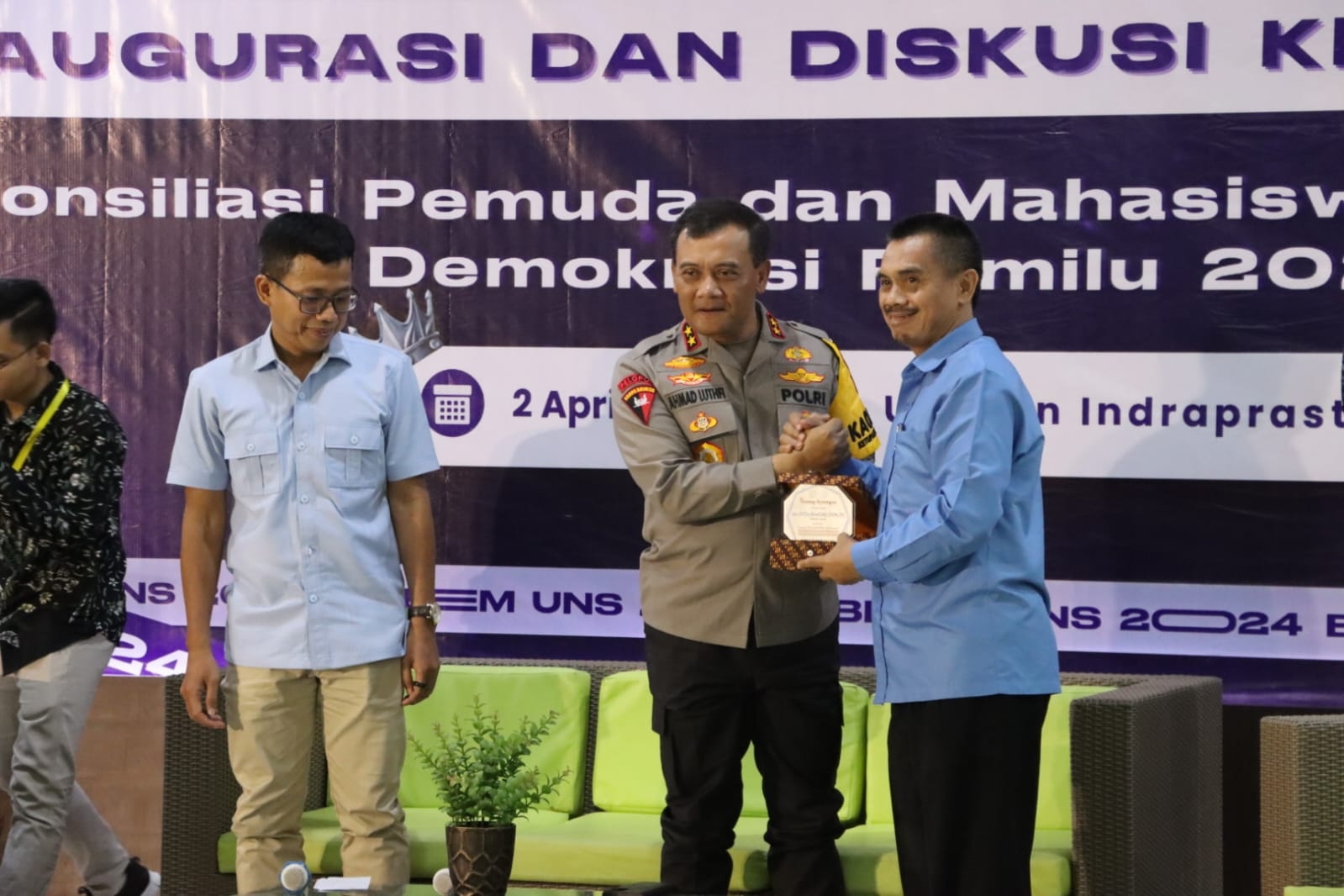 Kapolda Jateng Himbau Mahasiswa Saat Mengemukakan Pendapat Dimuka Umum Tidak Berbuat Anarkis