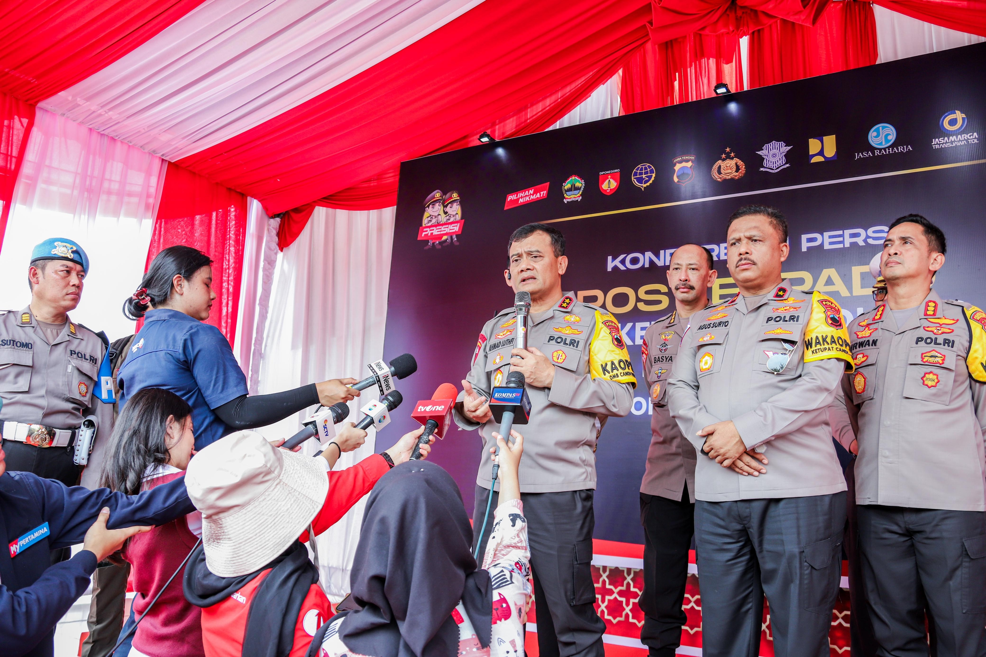 Polda Jateng Telah Memulai One Way Jalan untuk Mudik 2024