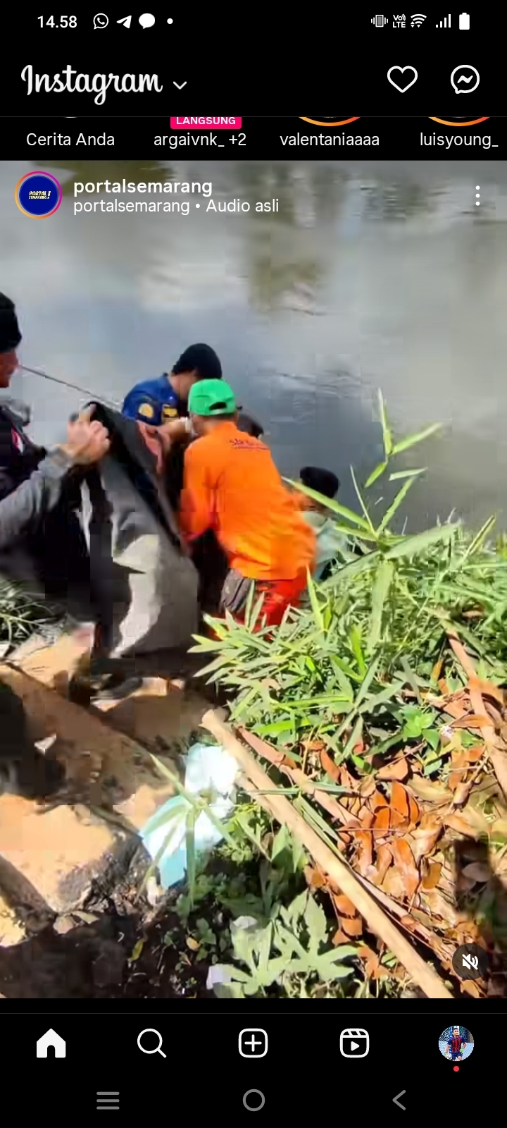 Satu Orang Kehilangan Nyawa Akibat Kecelakaan Air di Danau Rawa Pening Semarang