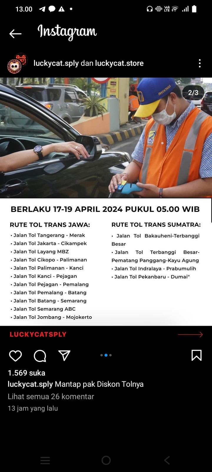 Kemen PUPR Berlakukan Diskon Tarif Tol Pada 17-19 April, Netizen: Kan Libur Lebaran Cuma Sampe Tanggal 15