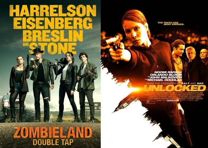 Sinopsis Film Seru Dalam Bioskop Trans TV: Zombieland Double Tap dan Unlocked, Serta Jadwal Siaran Trans TV Rabu 17 April 2024