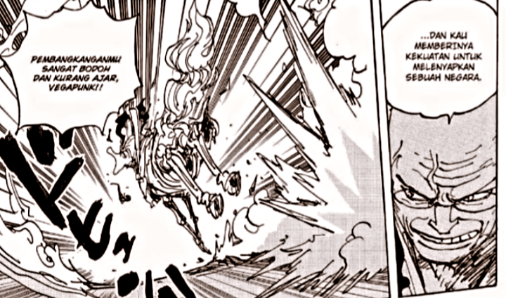 Gorosei Mulai Unjuk Kekuatan di One Piece Chapter 1112