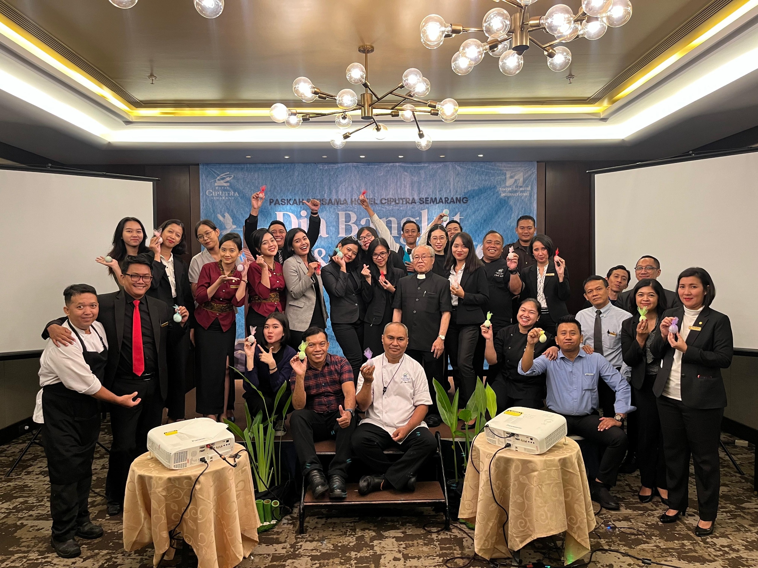 Rekatkan Kerukunan Lintas Agama, Hotel Ciputra Semarang Rayakan Paskah