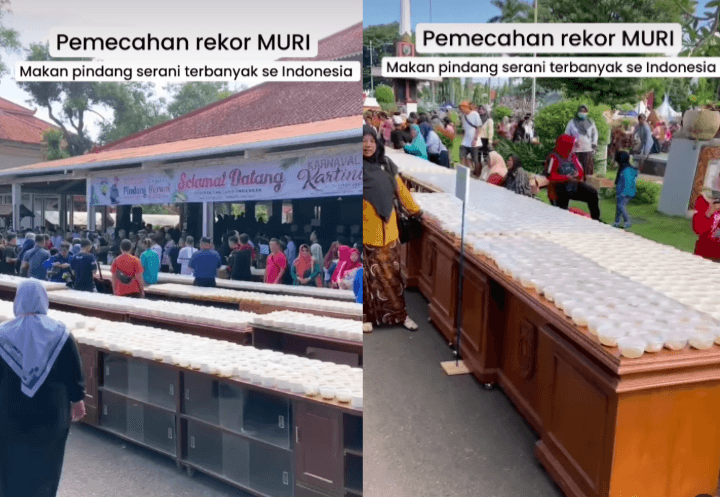 Pemecahan Rekor MURI Masak Sajian Pindang Serani di Pendopo Kabupaten Jepara