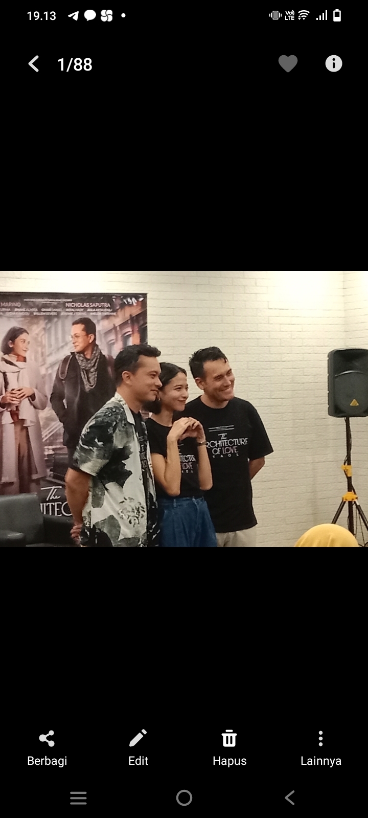 Film The Architecture Of Love, Kisah Putri Marino dan Nicholas Saputra Saling Menyembuhkan Berkat Gedung-Gedung Megah